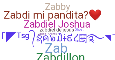 နာမ်မြောက်မည့်အမည် - Zabdiel