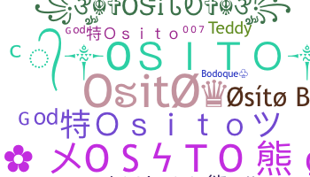 နာမ်မြောက်မည့်အမည် - Osito