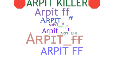 နာမ်မြောက်မည့်အမည် - ArpitFF