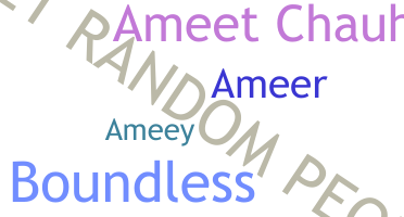 နာမ်မြောက်မည့်အမည် - ameet