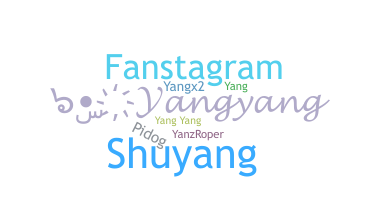 နာမ်မြောက်မည့်အမည် - Yangyang