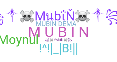 နာမ်မြောက်မည့်အမည် - Mubin