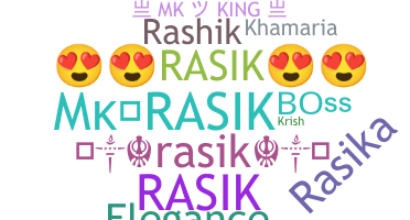 နာမ်မြောက်မည့်အမည် - Rasik