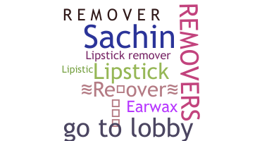 နာမ်မြောက်မည့်အမည် - remover