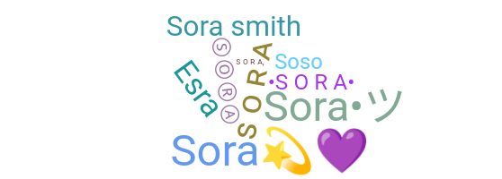 နာမ်မြောက်မည့်အမည် - Sora