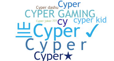 နာမ်မြောက်မည့်အမည် - CypeR