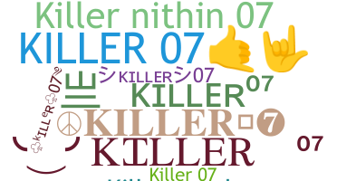 နာမ်မြောက်မည့်အမည် - Killer07