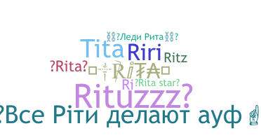 နာမ်မြောက်မည့်အမည် - Rita