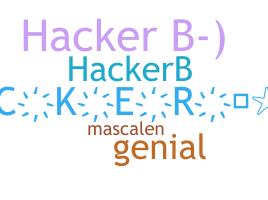 နာမ်မြောက်မည့်အမည် - Hackerb