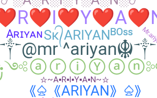 နာမ်မြောက်မည့်အမည် - Ariyan