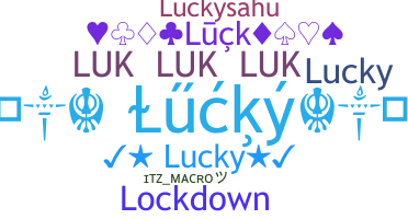 နာမ်မြောက်မည့်အမည် - Luck