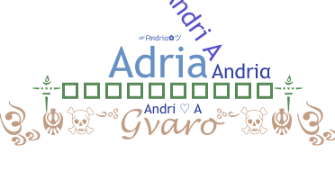 နာမ်မြောက်မည့်အမည် - Andria