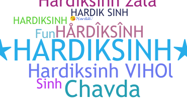 နာမ်မြောက်မည့်အမည် - HardikSinh