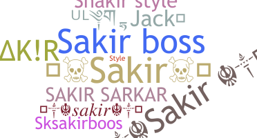 နာမ်မြောက်မည့်အမည် - Sakir