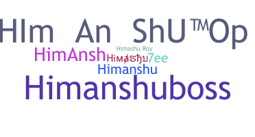နာမ်မြောက်မည့်အမည် - Himashu