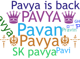 နာမ်မြောက်မည့်အမည် - Pavya