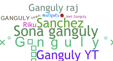 နာမ်မြောက်မည့်အမည် - Ganguly