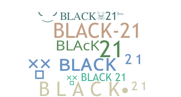 နာမ်မြောက်မည့်အမည် - BLACk21