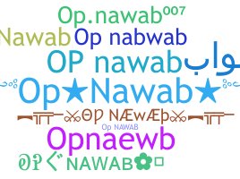နာမ်မြောက်မည့်အမည် - opnawab