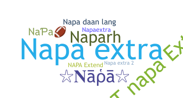 နာမ်မြောက်မည့်အမည် - Napa