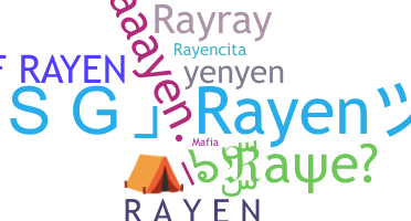 နာမ်မြောက်မည့်အမည် - Rayen