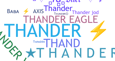 နာမ်မြောက်မည့်အမည် - Thander