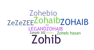 နာမ်မြောက်မည့်အမည် - Zoheb