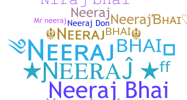 နာမ်မြောက်မည့်အမည် - NeerajBhai