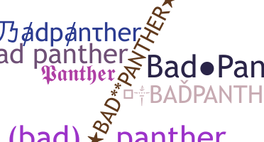 နာမ်မြောက်မည့်အမည် - Badpanther