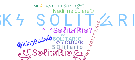 နာမ်မြောက်မည့်အမည် - Solitario