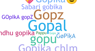 နာမ်မြောက်မည့်အမည် - Gopika