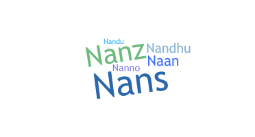နာမ်မြောက်မည့်အမည် - Nandana