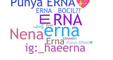 နာမ်မြောက်မည့်အမည် - erna