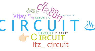 နာမ်မြောက်မည့်အမည် - Circuit