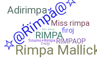 နာမ်မြောက်မည့်အမည် - Rimpa
