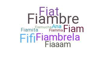 နာမ်မြောက်မည့်အမည် - FiaMMa