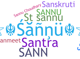 နာမ်မြောက်မည့်အမည် - Sannu