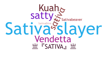 နာမ်မြောက်မည့်အမည် - Sativa