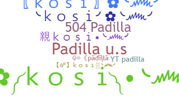 နာမ်မြောက်မည့်အမည် - Padilla