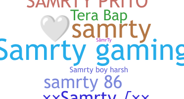 နာမ်မြောက်မည့်အမည် - Samrty