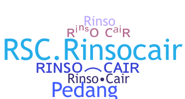 နာမ်မြောက်မည့်အမည် - Rinsocair