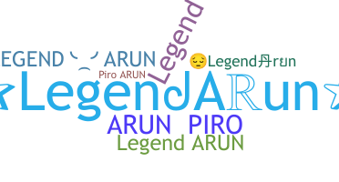 နာမ်မြောက်မည့်အမည် - LegendArun
