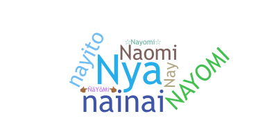နာမ်မြောက်မည့်အမည် - Nayomi