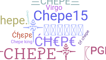 နာမ်မြောက်မည့်အမည် - Chepe