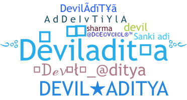 နာမ်မြောက်မည့်အမည် - deviladitya