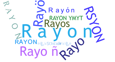 နာမ်မြောက်မည့်အမည် - Rayon