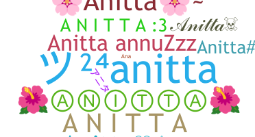 နာမ်မြောက်မည့်အမည် - Anitta