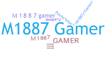 နာမ်မြောက်မည့်အမည် - M1887GAMer
