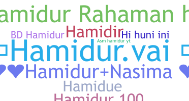 နာမ်မြောက်မည့်အမည် - Hamidur