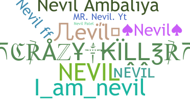 နာမ်မြောက်မည့်အမည် - Nevil